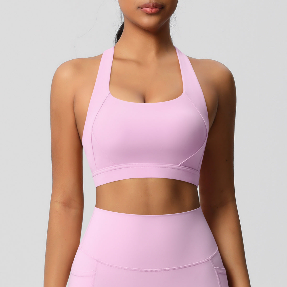 Women's Solid Color Casual Brushed Vest Sports Underwear