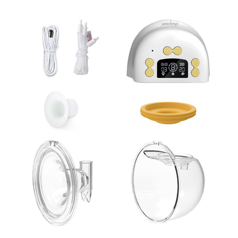 New Authentic Hands-free Wearable Breast Pump Electric Integrated Lactagogue Wireless Breast Pump Portable Manufacturer
