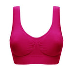 Seamless push up bra