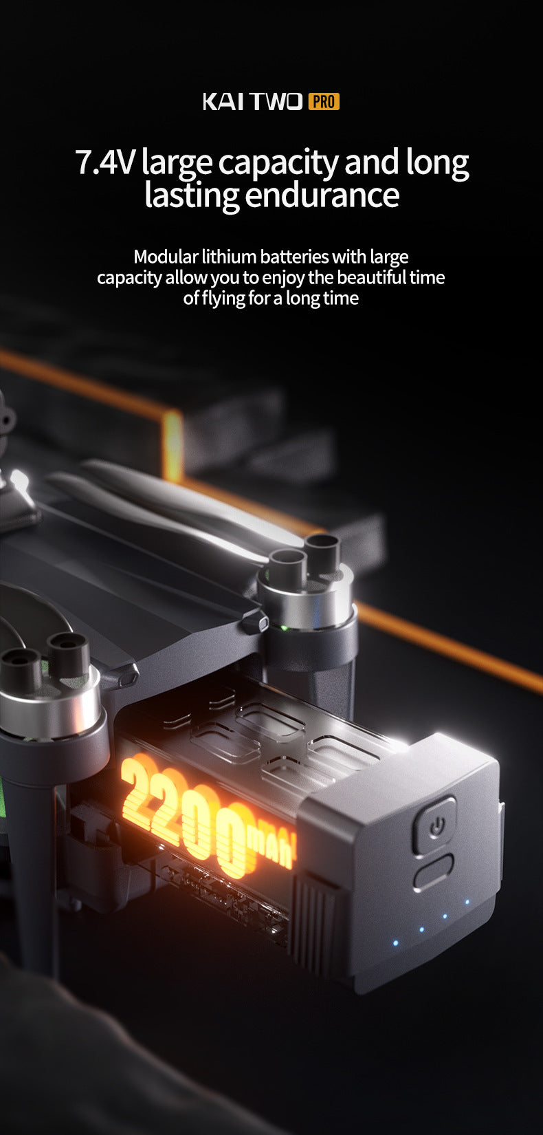 2GPS UAV Brushless Motor Three-axis